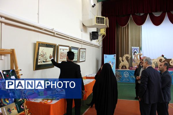 هنر دانشجو‌معلمان زینبیه پیشوا در قاب هفته فرهنگی‌هنری