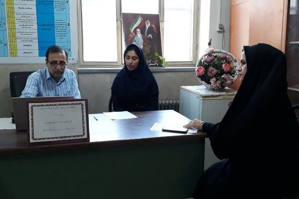 فرایند انتخاب رشته کنکور فرهنگیان در واحد مشاوره مدیریت آموزش و پرورش ورامین 