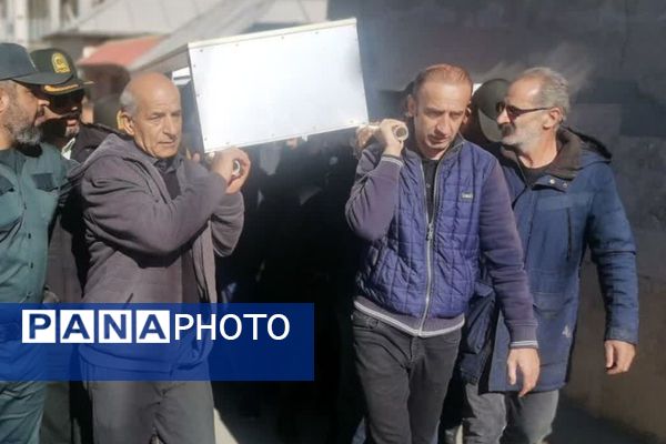 تشیع پیکر مطهر مادر شهید