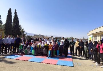  پارا المپیاد ورزشی درآموزشگاه استثنایی صالحین زرقان