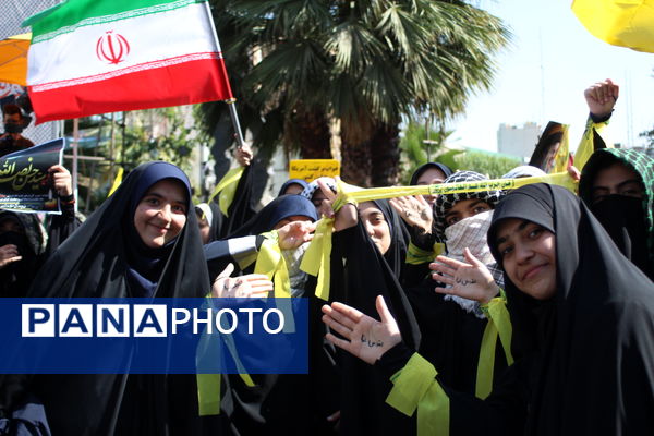 تجمع بزرگ فرهنگیان ولایتمدار شهر تهران
