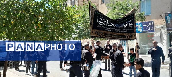 عزاداری روز تاسوعای حسینی در شهرستان بام و صفی آباد