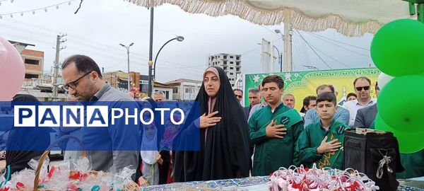 افتتاحیه چایخانه دانش‌آموزی حضرت رضا (ع) در محمودآباد 