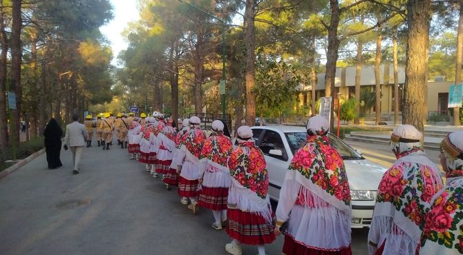 اختتامیه چهل و دومین جشنواره فرهنگی هنری امید فردا در اردوگاه شهید بهشتی اصفهان 