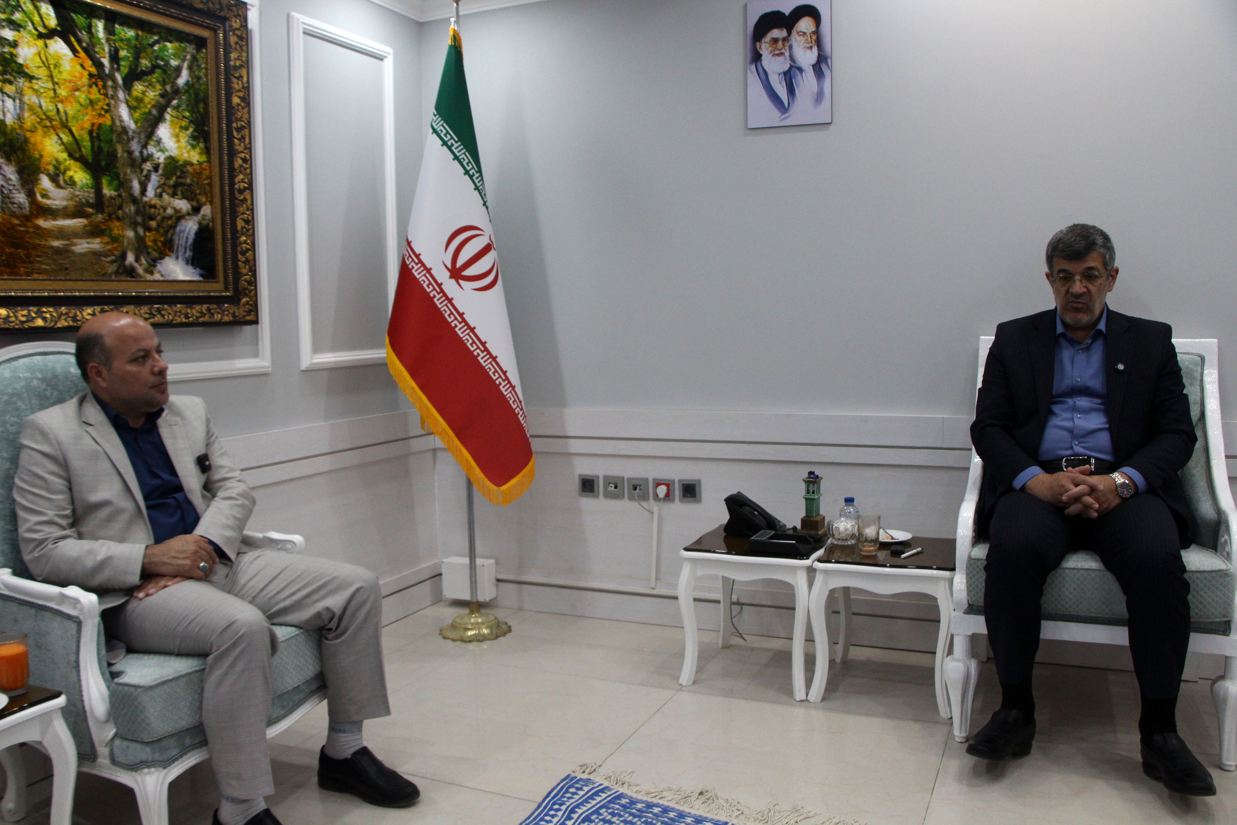 دیدار معاون تربیت‌بدنی و سلامت وزیر آموزش پرورش با استاندار یزد