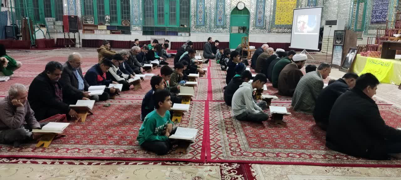 چلچراغ آیه‌ها و جشن ولادت حضرت فاطمه‌زهرا(س) در گالیکش