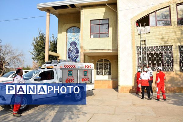  مانور زلزله در کردکوی