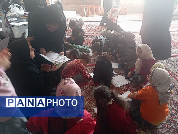 غرفه کودک در نمازجمعه کاشمر