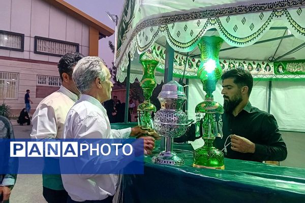 مراسم اولین سالگرد آیت‌الله رئیسی در سالن ورزشی امید اصیل آباد 