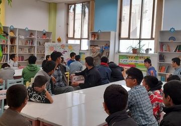 برگزاری اردوی کانون پرورشی فکری برای دانش آموزان مدرسه استثنایی کاشفی