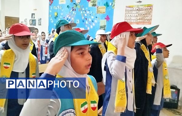جشنی به‌مناسبت سالروز تاسیس سازمان دانش‌آموزی در لردگان