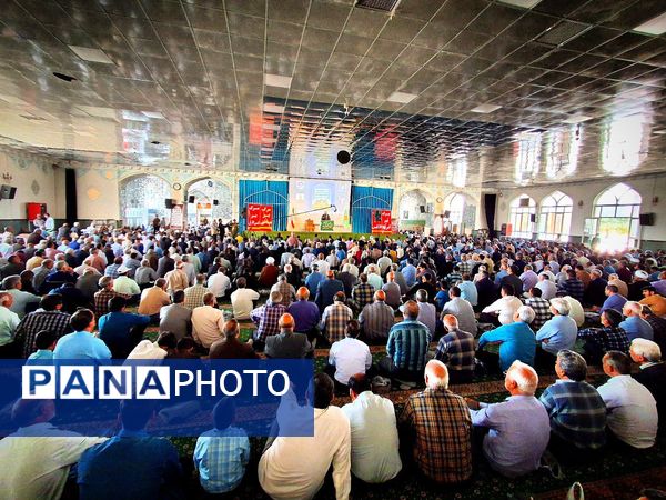 نماز عبادی سیاسی جمعه در شهرستان کاشمر 