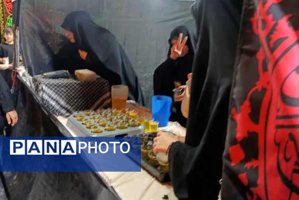 برپایی موکب دختران بصیرا در بجنورد 