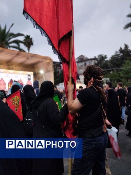 راهپیمائی بزرگ جاماندگان اربعین حسینی در رشت