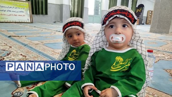 اجتماع شیرخوارگان حسینی در قلعه‌گنج 