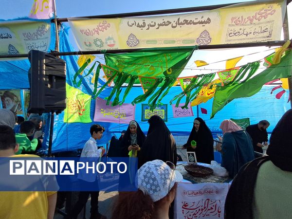 مهمانی پدرانه به‌مناسبت عید غدیر در قائمشهر