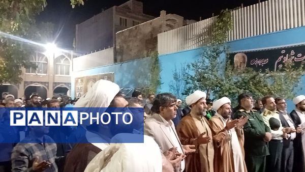 یادواره شهدای طلاب و روحانیت در حوزه علمیه آیت الله حکیم شهرستان شیروان
