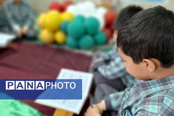محفل انس با قرآن در دبستان شیخ جنید (ره) پیشوا