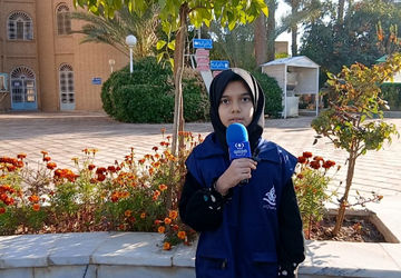 بازگشت دانش آموزان دختر یزدی از سفر معنوی سرزمین وحی 