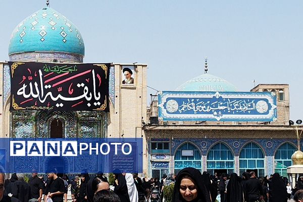 از غرفه‌های فرهنگی تا خدمت‌رسانی مردمی؛ پیشوا در سوگ رضوی