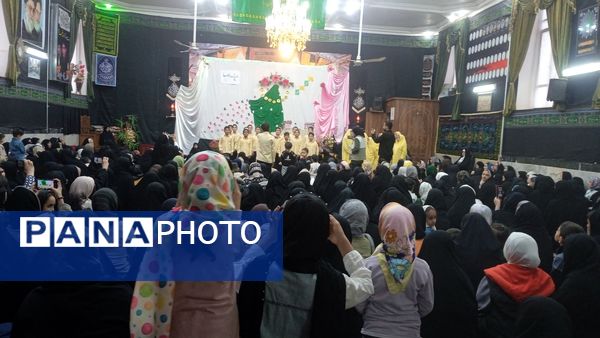 جشن میلاد حضرت زهرا(س) در تکیه علی اکبری فدافن