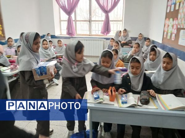 آغاز توزیع شیر در دبستان شهید نجفی فدافن