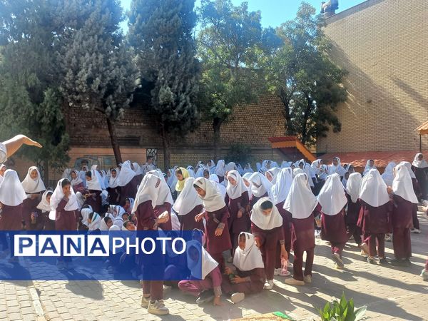 بزرگداشت روز آتش نشانی در دبستان شطیطه۲