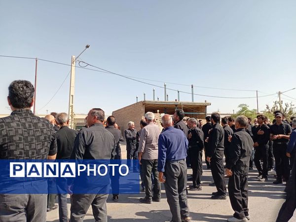 پیاده روی جاماندگان اربعین از روستای نقاب تا امامزاده سید حسن روستای میر آباد