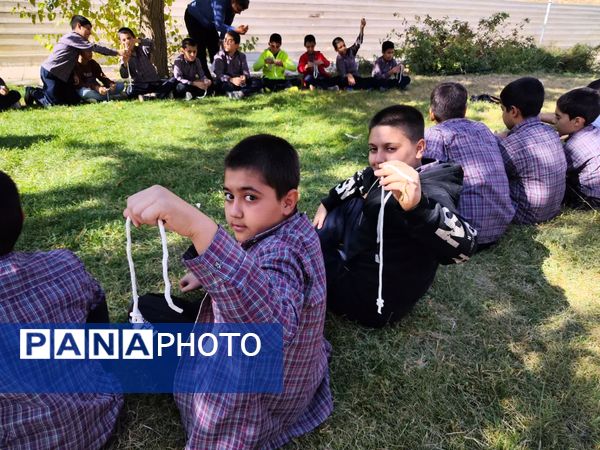 برگزاری اردوی تشکیلاتی مهارتی پیشتازان ناحیه ۳ شیراز