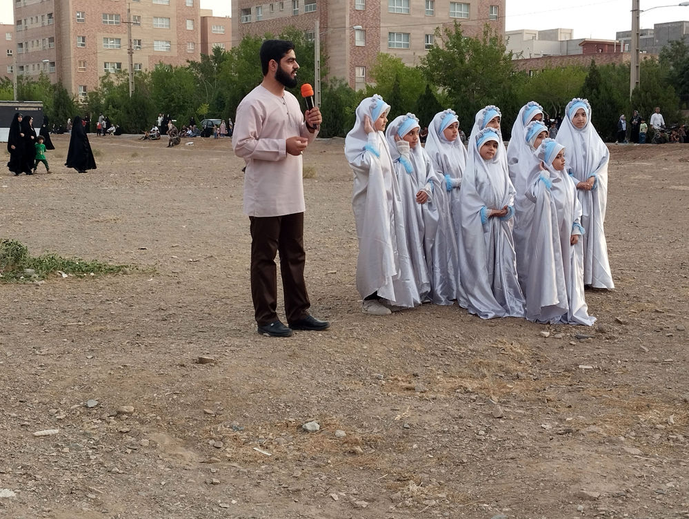 نمایش بازسازی واقعه غدیر در شهر پردیسان