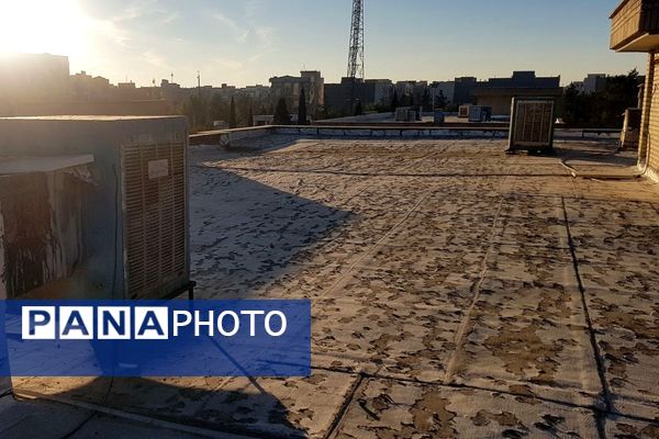 دبیرستان مهدیه و طلیعه فاز ۲ اندیشه، برای بارش برف زمستانی آماده شد