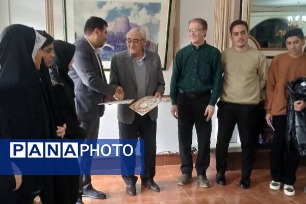 اردوی دو روزه نمایندگان مجلس دانش‌آموزی لرستان با بازدید از مراکز فرهنگی