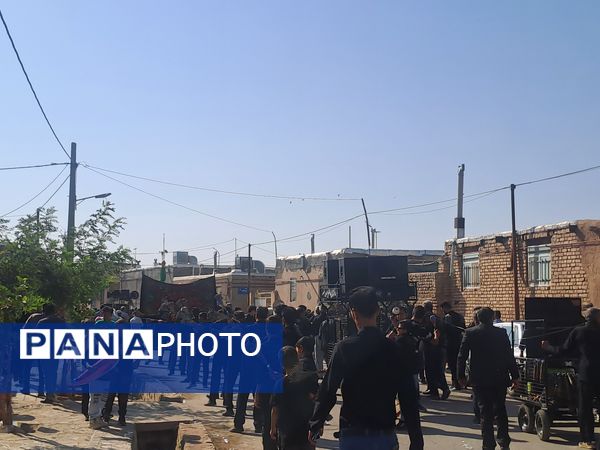 مراسم عزاداری و زنجیر زنی شهادت امام حسن مجتبی(ع) و رحلت پیامبر اکرم (ص) در  روستای کفکی خراسان رضوی