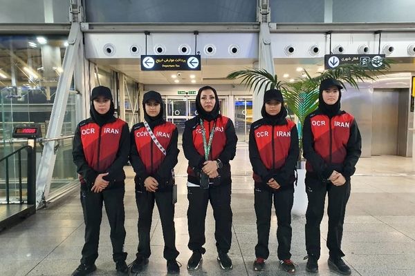 تیم ملی بانوان ایران با مربیگری «ماریا شهامت» از باشگاه مثنوی بم، عازم مسابقات جهانی دهکده المپیک پکن شد