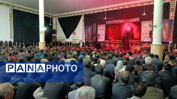 مراسم عزاداری شام شهادت حضرت زهرا (س) در کاشمر