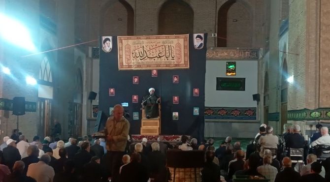 مراسم سوگواری سیدالشهدا در نیشابور