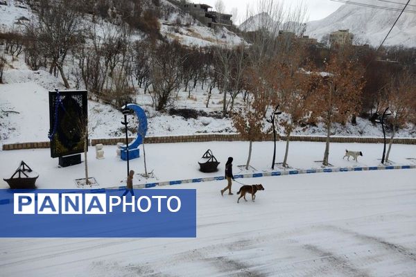 یک قدم مانده به زمستان طبیعت شهر بار کاملاً زمستانی شد