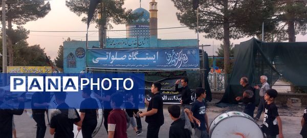 برگزاری مراسم تشییع نمادین پیکر امام رضا(ع)در امامزاده سید محمد(ع) کاشمر