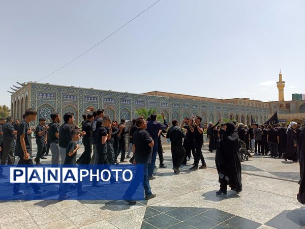مراسم پیاده‌روی جاماندگان اربعین در مشهد