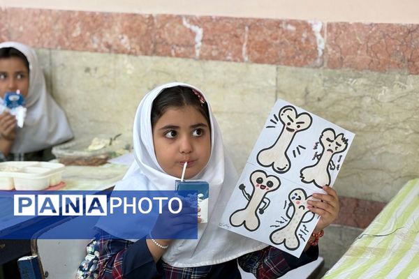 روز جهانی پوکی استخوان در مدارس شهرستان ملارد
