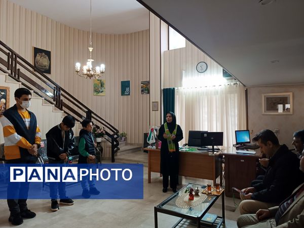  آخرین جلسه آموزش تکمیلی خبرنگاری دانش آموزان ناحیه ۳