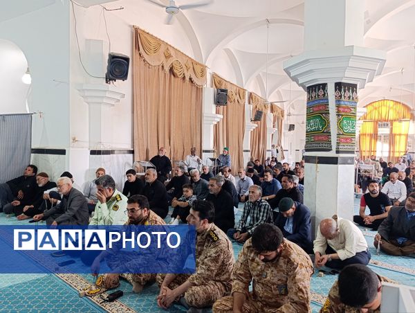 نماز عبادی سیاسی جمعه در شهرستان خلیل آباد 