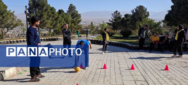 برگزاری مسابقات دارت و طناب‌کشی به‌مناسبت هفته فراجا در شهرستان شیروان