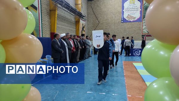 افتتاح المپیاد ورزشی درون‌مدرسه‌ای در هنرستان شهید مافی چناران