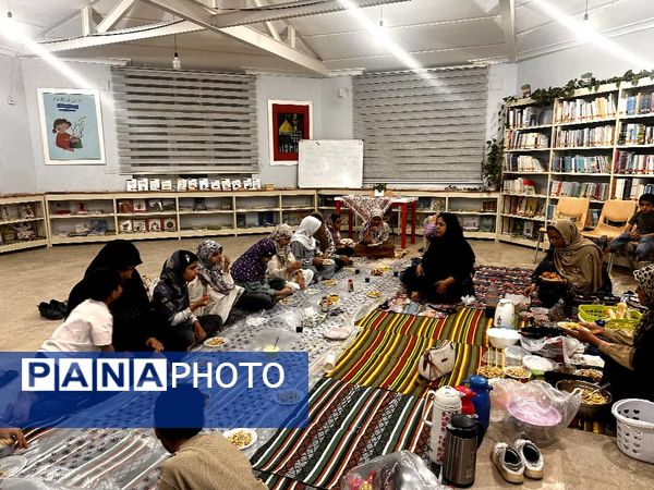 برگزاری اردوی تابستانه خانواده در کتابخانه مرکز جاسک
