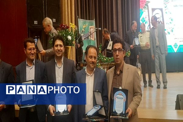 آیین تجلیل از مدیران، معلمان، معاونان نمونه شهرستان نیشابور