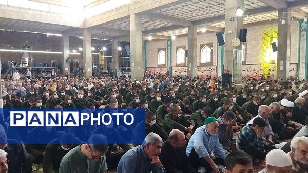 نماز عبادی و سیاسی جمعه همزمان با آغاز هفته نیروی انتظامی در نیشابور