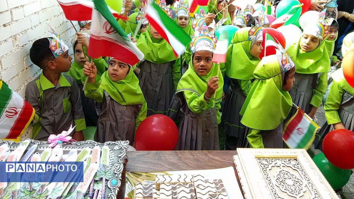 جشن غنچه‌ها با رنگ لبخند و امید