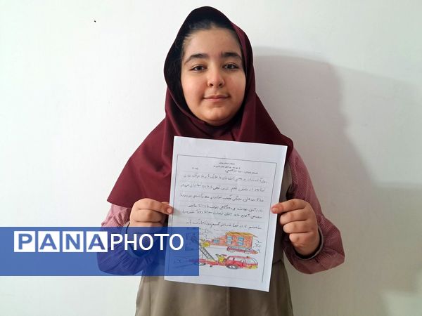 حضور آتش‌نشان البرزی در دبستان ارمغان هستی ناحیه 3 کرج به‌مناسبت روز آتش‌نشان و ایمنی 