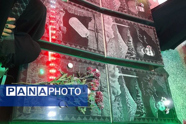 گلباران مزار شهدای ملارد با حضور مسئولان و خانواده‌های معظم شهدا 